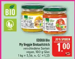 Marktkauf Edeka bio my veggie brotaufstrich Angebot