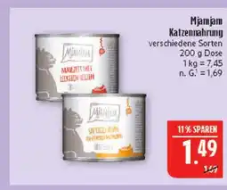 Marktkauf Mjamjam katzennahrung Angebot