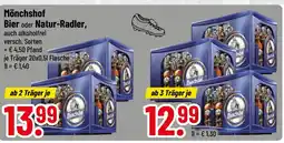 trinkgut Warsteiner bier oder natur-radler Angebot