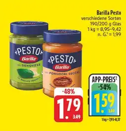 E-Center Barilla pesto Angebot