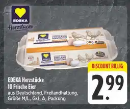 E-Center Edeka herzstücke 10 frische eier Angebot