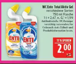 Marktkauf Wc ente total aktiv gel Angebot