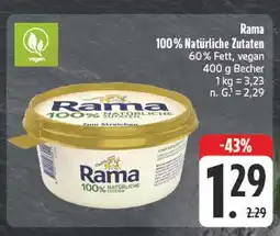 E-Center Rama 100% natürliche zutaten Angebot