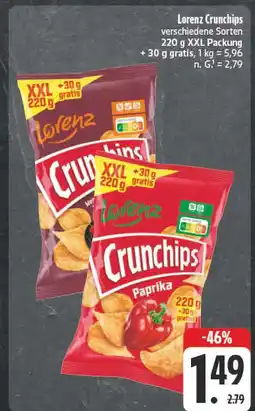 E-Center Lorenz crunchips Angebot