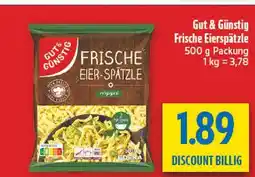 diska Gut & günstig frische eier-spätzle Angebot