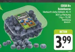 E-Center Edeka bio heidelbeeren Angebot