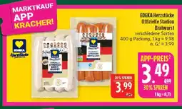 Marktkauf Edeka herzstücke offizielle stadion bratwurst Angebot