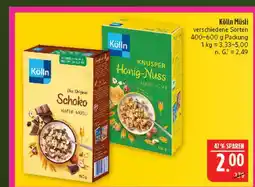 Marktkauf Kölln müsli Angebot