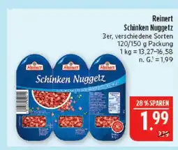 Marktkauf Reinert schinken nuggetz Angebot