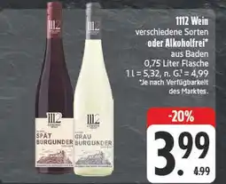 E-Center 1112 wein spat burgunder Angebot