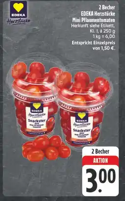 E-Center Edeka herzstücke mini pflaumentomaten Angebot