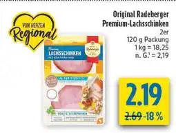 diska Original radeberger premium-lachsschinken Angebot