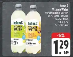E-Center Hohes c vitamin water limette ingwer Angebot