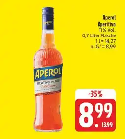 E-Center Aperol aperitivo Angebot