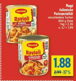 diska Maggi italienische pastaspezialität Angebot