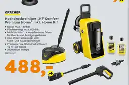 Globus Baumarkt Kärcher hochdruckreiniger „k7 comfort premium home“ inkl. home kit Angebot
