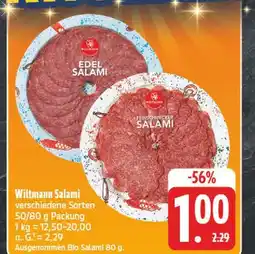 E-Center Wilthmann edel salami Angebot
