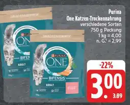 E-Center Purina one katzen-trockennahrung Angebot