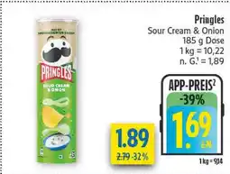 diska Pringles sour cream & onion Angebot