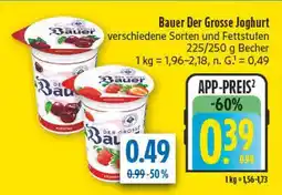 diska Bauer der grosse joghurt Angebot