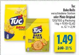 diska Tuc bake rolls Angebot