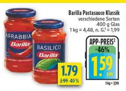 diska Barilla pastasauce klassik Angebot