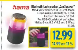 diska Hama bluetooth-lautsprecher „can speaker“ Angebot