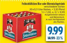 diska Feldschlößchen bier oder biermischgetränk Angebot