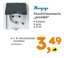 Globus Baumarkt Kopp schutzkontaktsteckdose Angebot