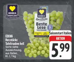E-Center Edeka herzstücke tafeltrauben hell Angebot