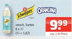 Getränke Oase Schweppes orangina Angebot