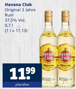 Getränkewelt Havana club original 3 jahre rum Angebot