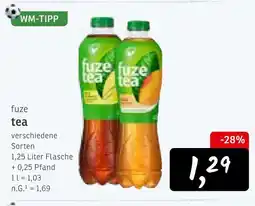 KONSUM Fuze tea eistee Angebot