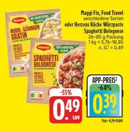 E-Center Maggi fix, food travel Angebot