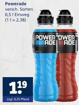 Getränkewelt Powerade Angebot