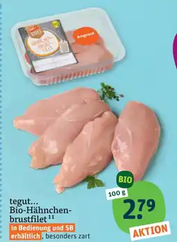 tegut Tegut... bio-hähnchenbrustfilet Angebot