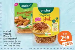 tegut Endori vegane fleischalternative Angebot