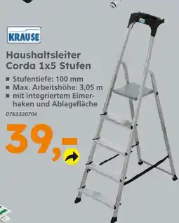 Globus Baumarkt Krause haushaltsleiter corda Angebot