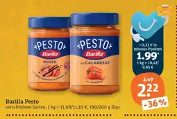 tegut Barilla pesto Angebot