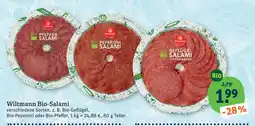 tegut Wiltmann bio-salami Angebot