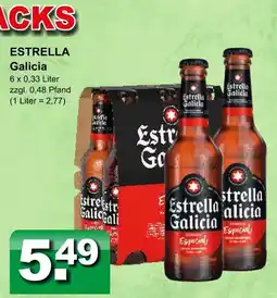Getränkeparadies Gefromm Estrella galicia especial Angebot