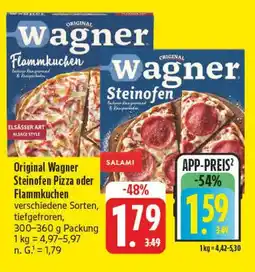 E-Center Original wagner steinofen pizza Angebot