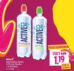 diska Active o2 pfirsich weißer tee Angebot