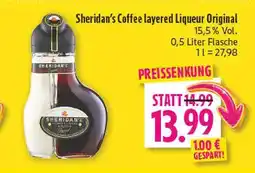 diska Sheridan's coffee layered liqueur original Angebot