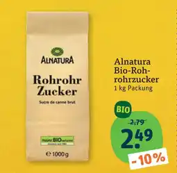 tegut Alnatura bio-rohrrohrzucker Angebot