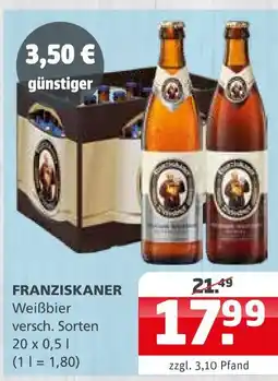 Getränke Quelle Franziskaner weißbier Angebot
