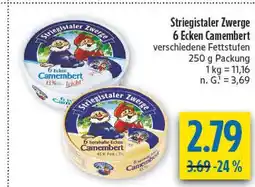 diska Striegistaler zwerge 6 ecken camembert Angebot
