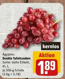 nahkauf Dunkle tafeltrauben Angebot