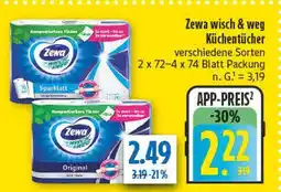 diska Zewa wisch & weg küchentücher Angebot