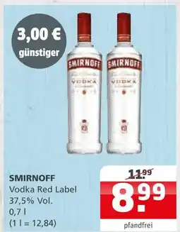 Getränke Quelle Smirnoff vodka red label Angebot